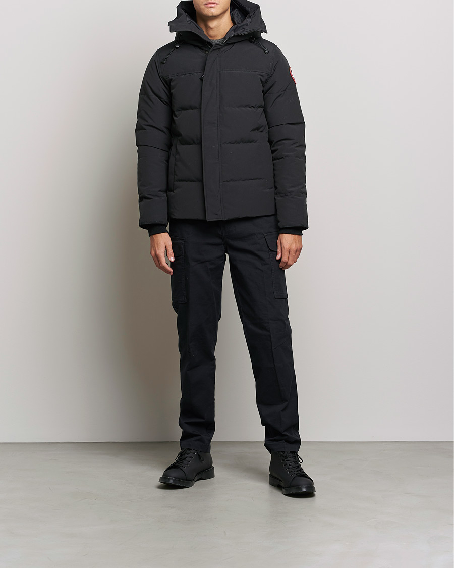 Black label macmillan parka top