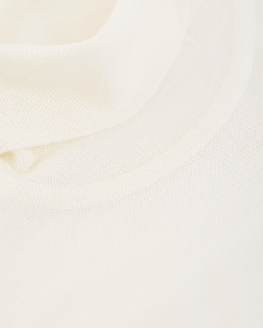 Herren | Pullover | John Smedley | Cherwell Extra Fine Merino Rollneck Snow White