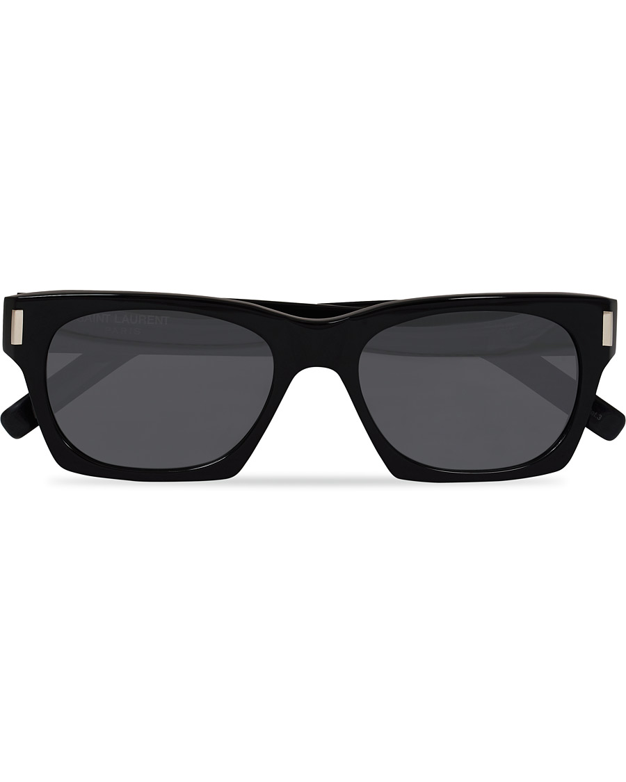 Herren | Saint Laurent SL 402 Sunglasses Black/Silver | Saint Laurent | SL 402 Sunglasses Black/Silver