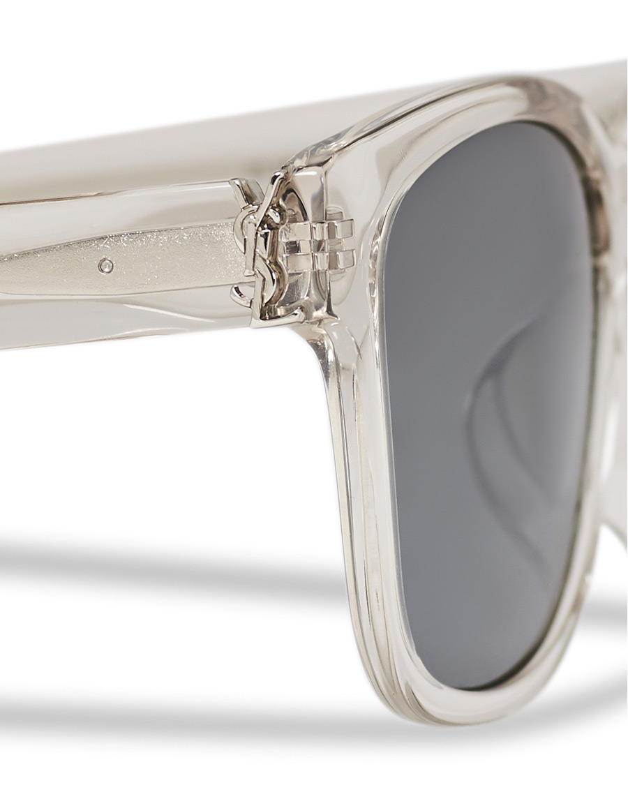 Saint laurent clear sunglasses discount
