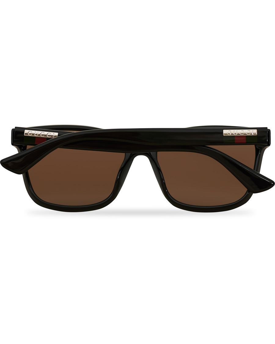 Herren | Gucci GG0746S Sunglasses Black/Brown | Gucci | GG0746S Sunglasses Black/Brown