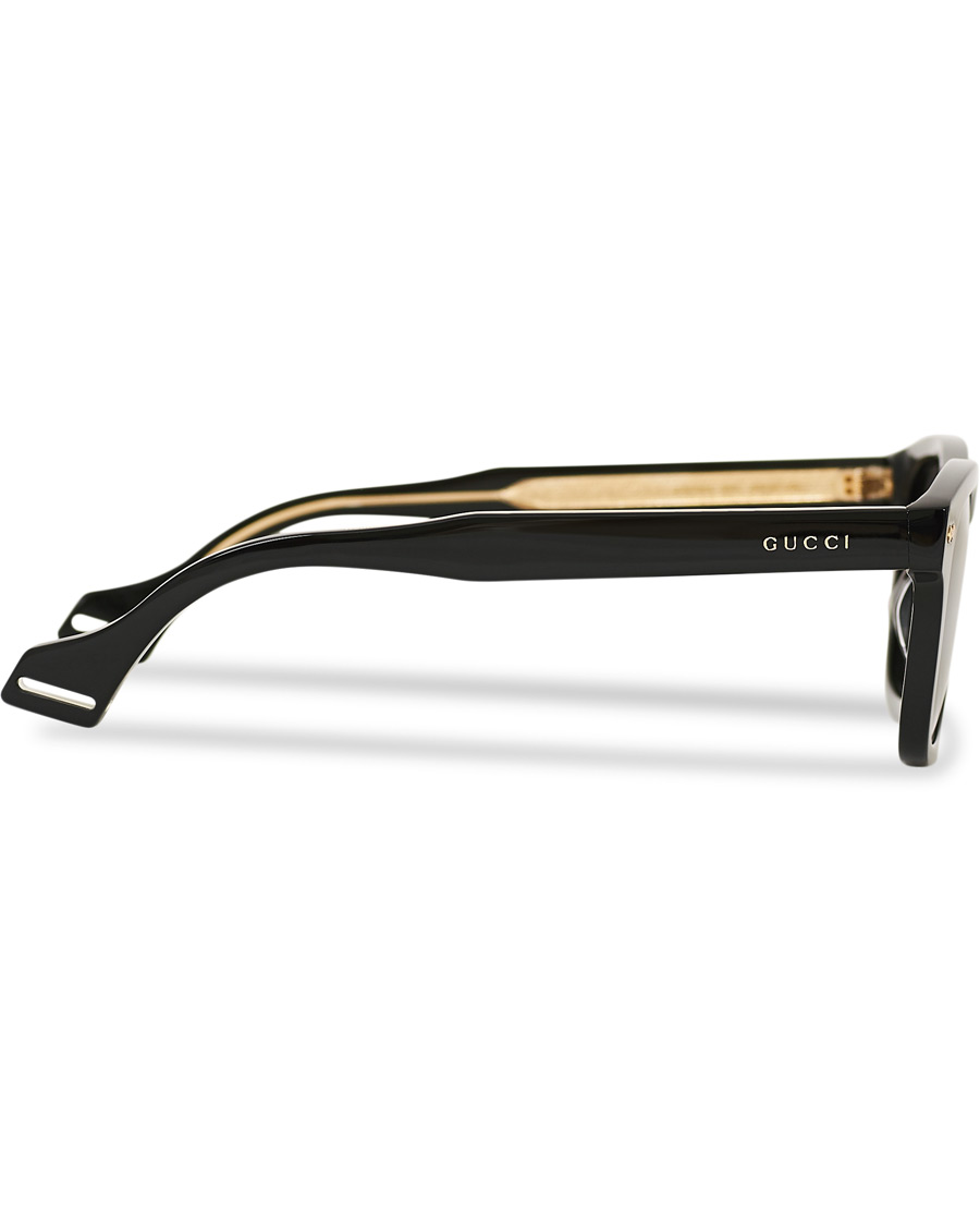 Herren | Gucci GG0735S Sunglasses Black/Grey | Gucci | GG0735S Sunglasses Black/Grey