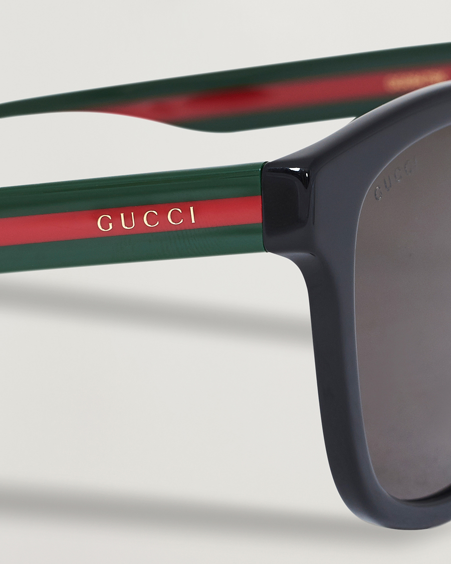 Herren | Sonnenbrillen | Gucci | GG0847SK Sunglasses Black/Green