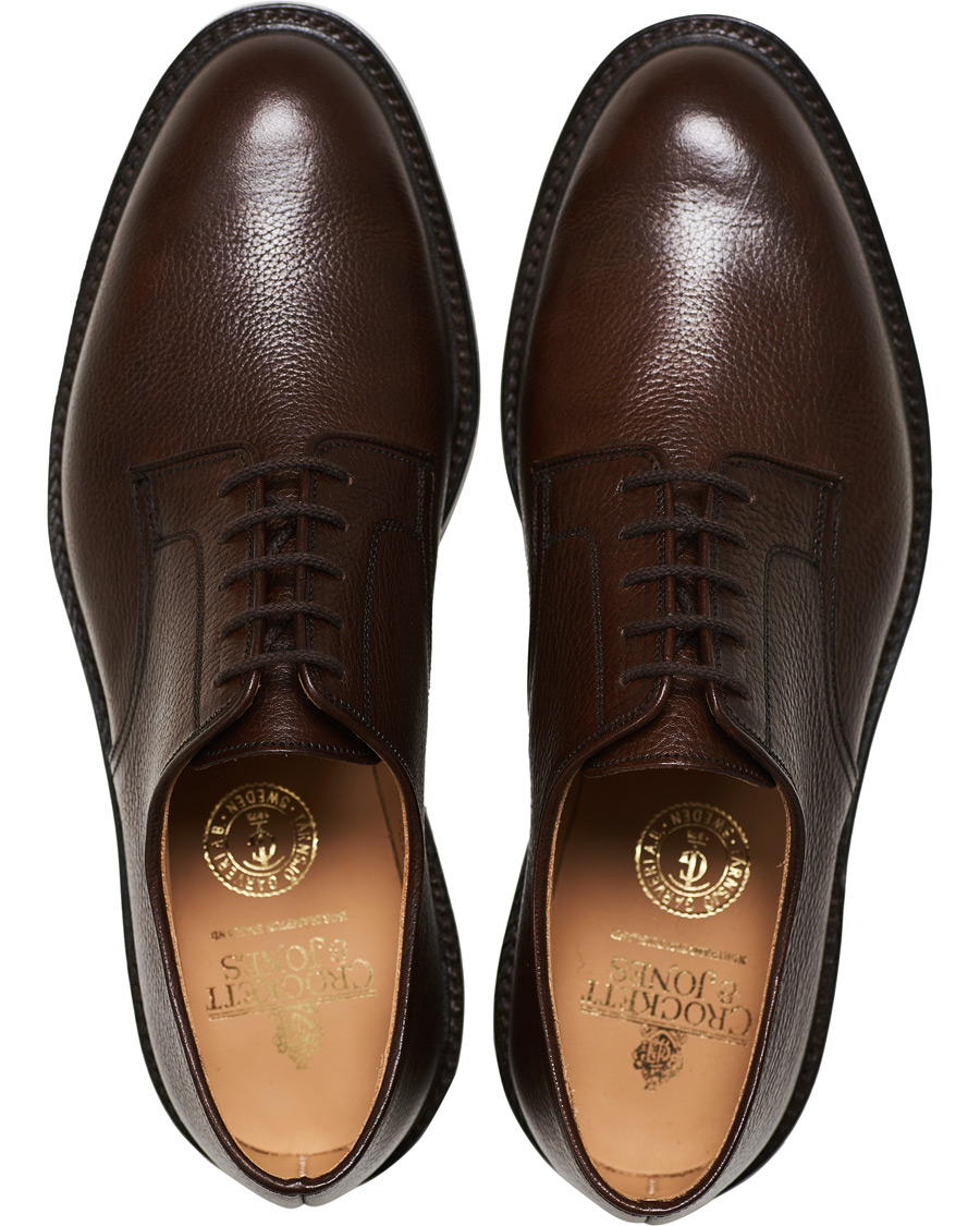 Herren | | Crockett & Jones x Tärnsjö Garveri | Grasmere Country Grain Dainite Dark Brown
