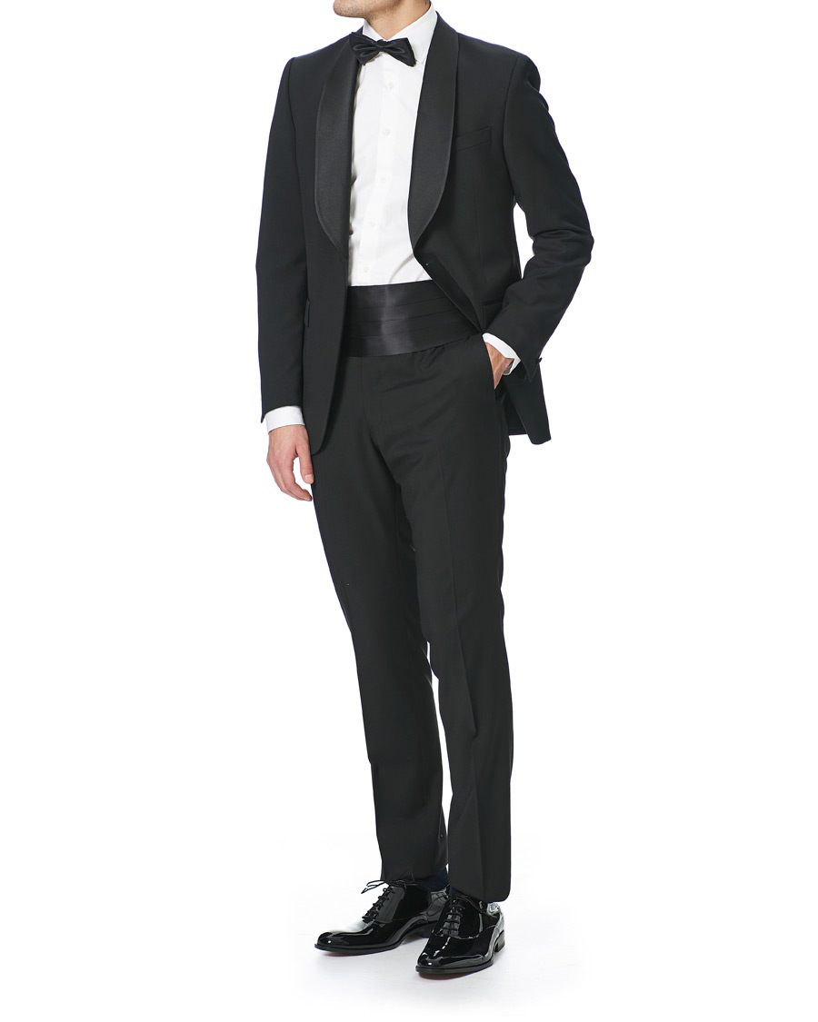 Herren | Anzüge | Tiger of Sweden | Janson Tuxedo Shawl Collar Blazer Black