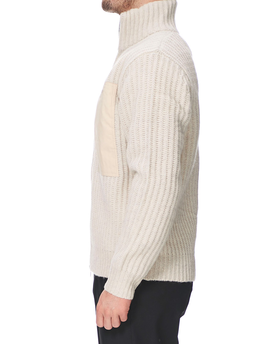 Herren | Pullover | Tiger of Sweden Jeans | Rynger Wool Full Zip Beige