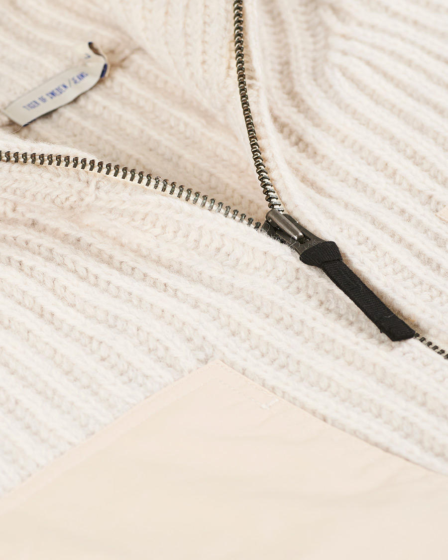 Herren | Pullover | Tiger of Sweden Jeans | Rynger Wool Full Zip Beige