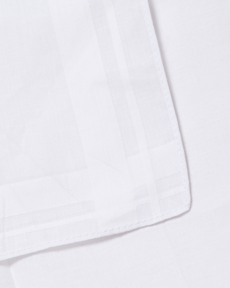 Herren | Einstecktücher | Amanda Christensen | 6-pack Cotton Pocket Square White