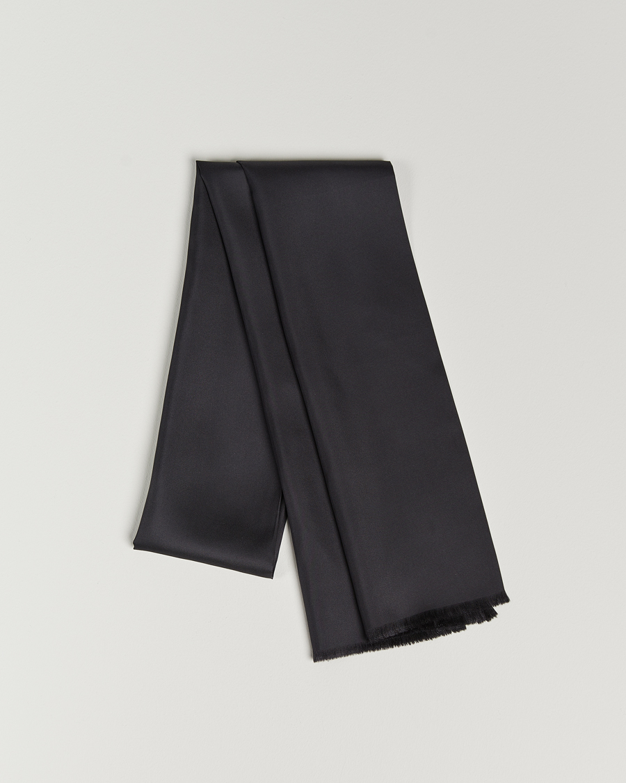 Herren | | Amanda Christensen | Ceremony Self Fringes Scarf Black