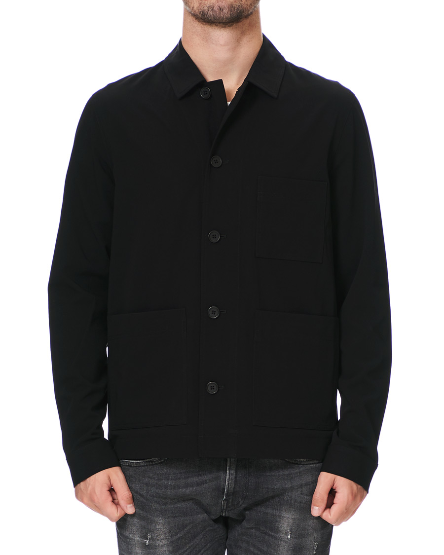 Herren | Hemden | Samsøe Samsøe | Samsøe & Samsøe Worker X Shirt Jacket Black