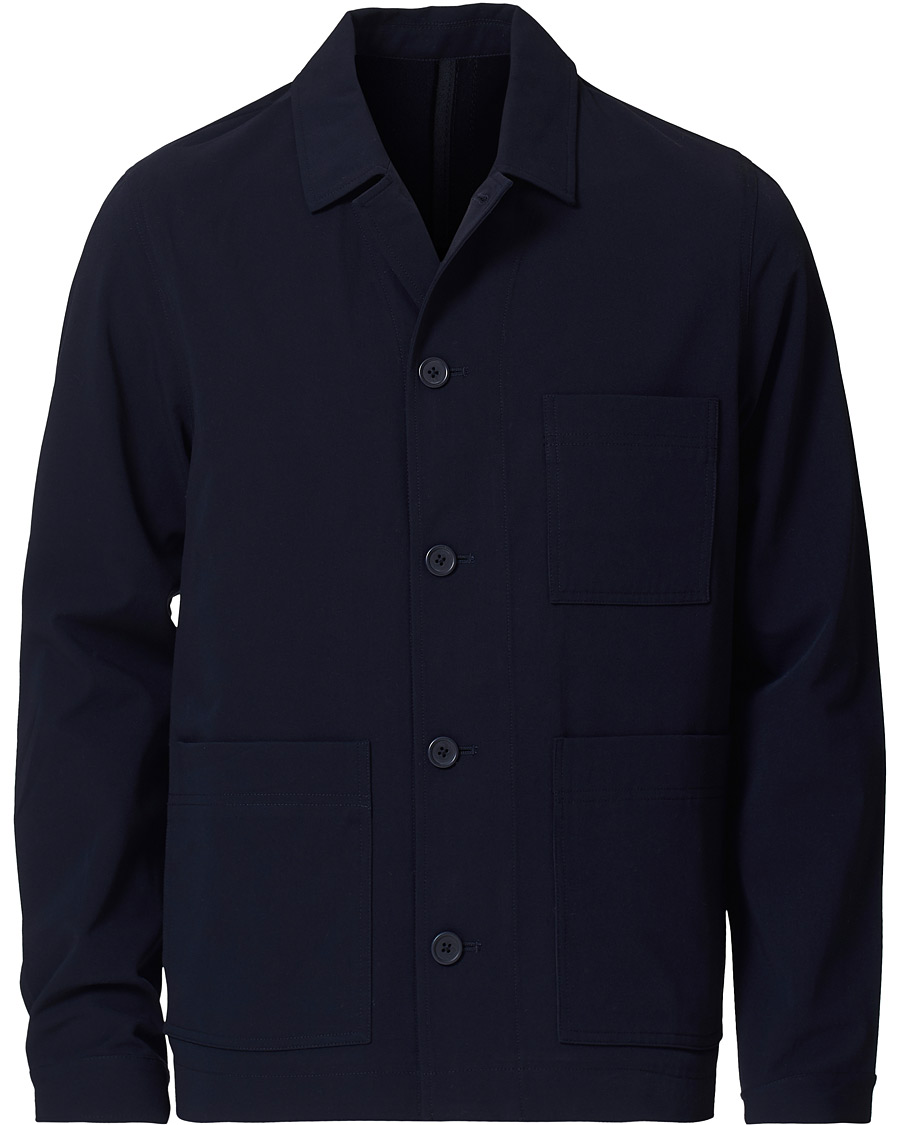 Herren | Hemden | Samsøe Samsøe | Samsøe & Samsøe Worker X Shirt Jacket Night Sky