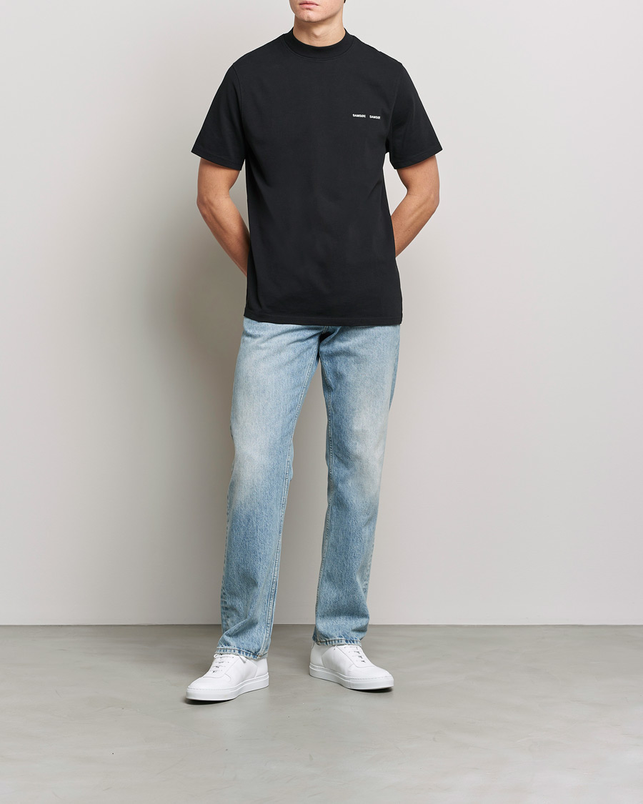 Herren | T-Shirts | Samsøe Samsøe | Norsbro Organic Cotton Tee Black
