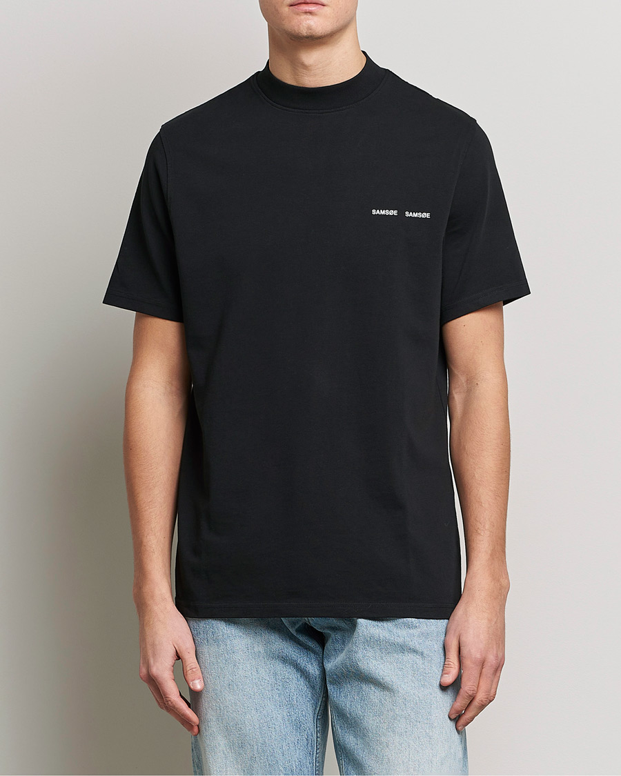 Herren | T-Shirts | Samsøe & Samsøe | Norsbro Organic Cotton Tee Black