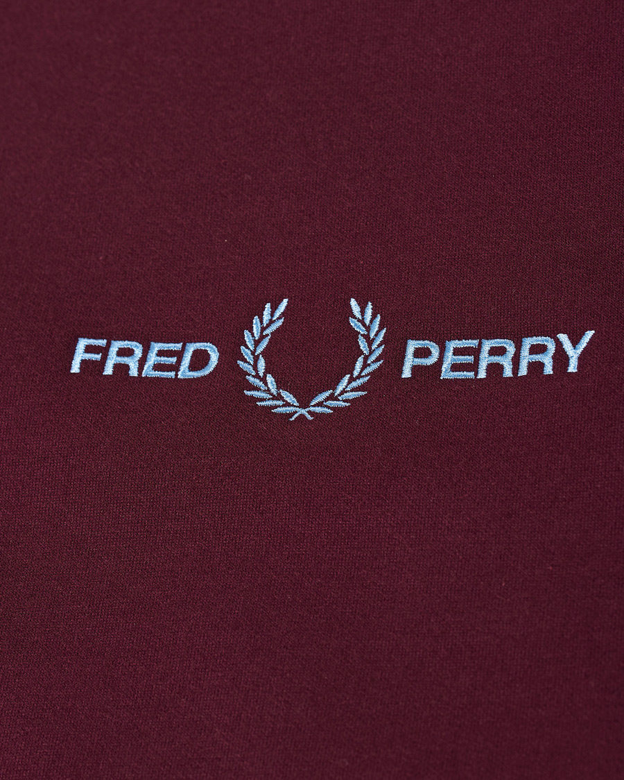 Herren | Pullover | Fred Perry | Graphic Sweatshirt Mahogany