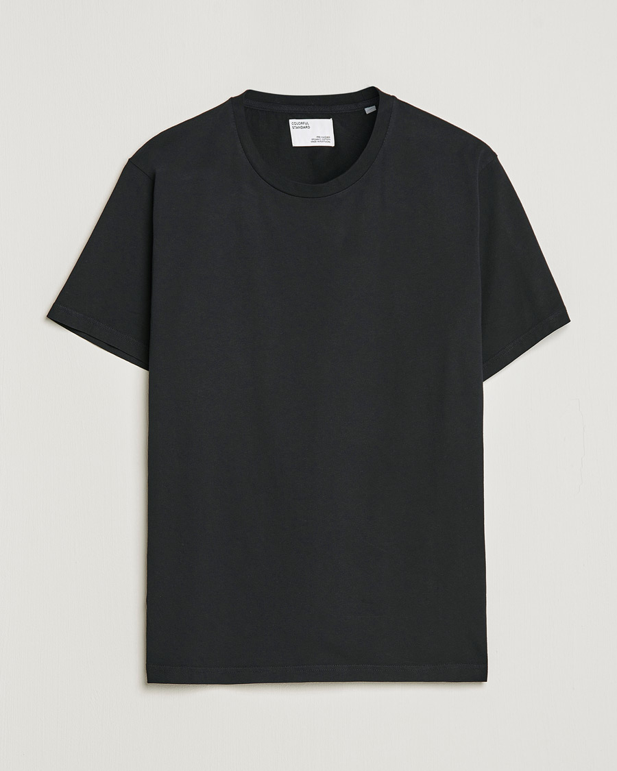 Herren | T-Shirts | Colorful Standard | Classic Organic T-Shirt Deep Black