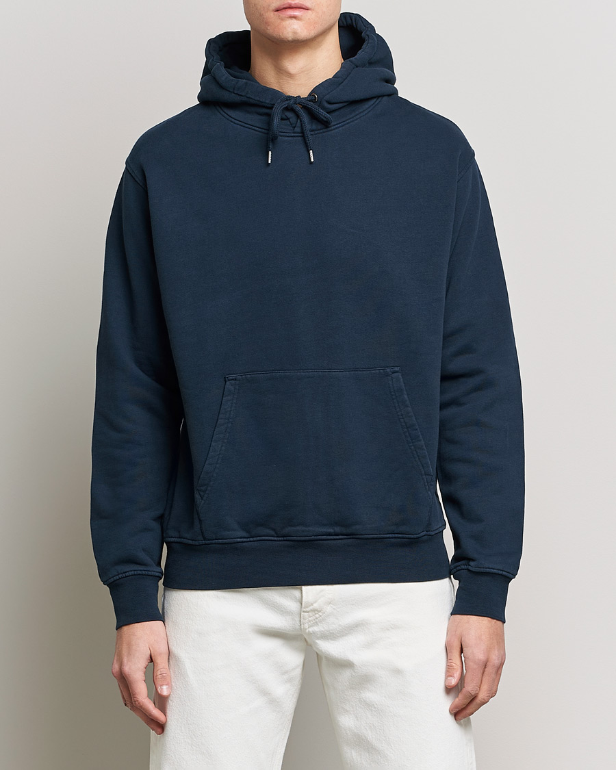 Herren | Kapuzenpullover | Colorful Standard | Classic Organic Hood Navy Blue