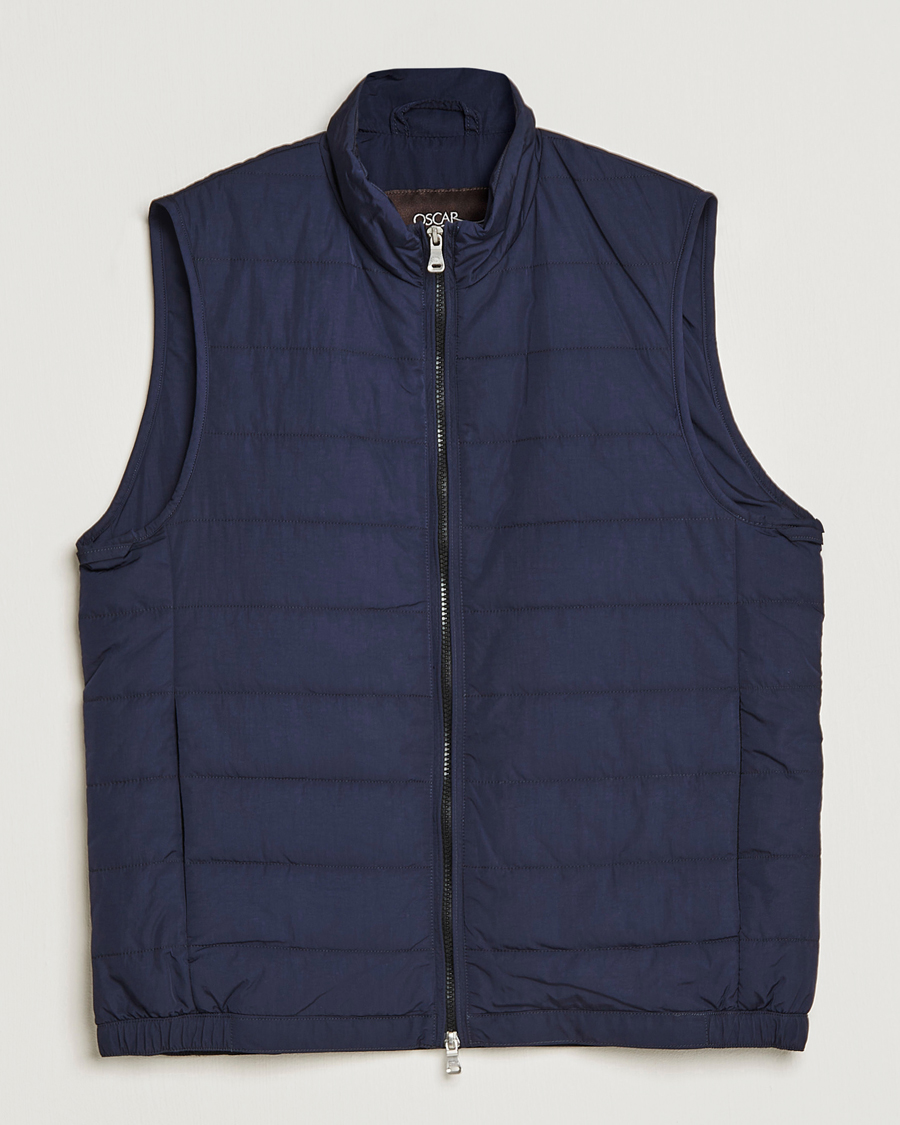 Herren | Westen | Oscar Jacobson | Liner Evo Waistcoat Navy