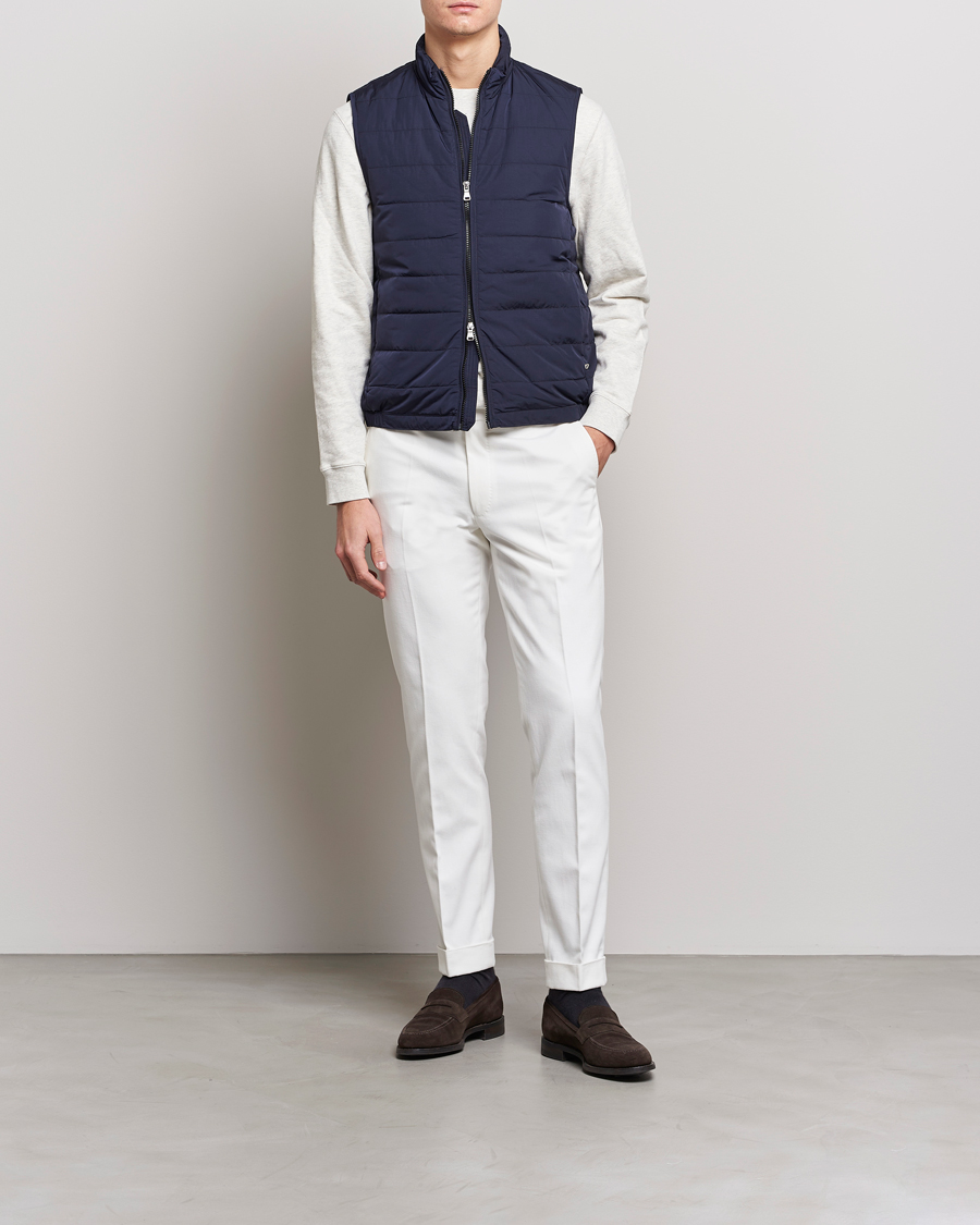 Herren | Westen | Oscar Jacobson | Liner Evo Waistcoat Navy