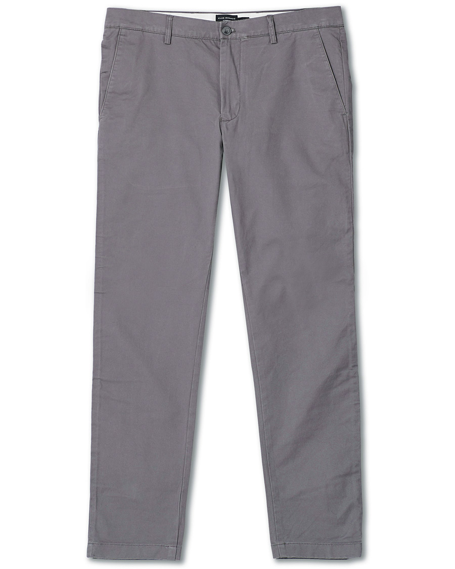 Herren | Hosen | Club Monaco | Connor Cotton Stretch Chino Grey