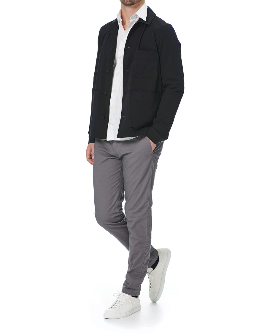 Herren | Hosen | Club Monaco | Connor Cotton Stretch Chino Grey