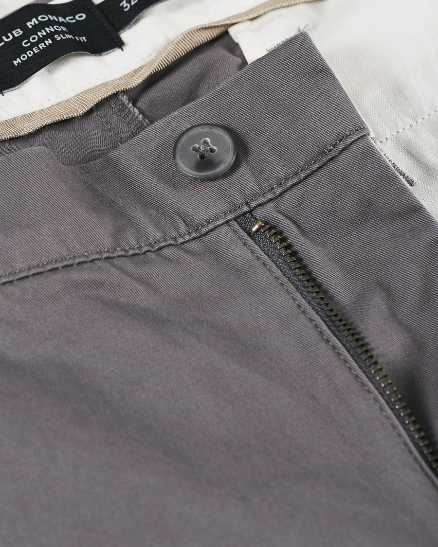 Herren | Hosen | Club Monaco | Connor Cotton Stretch Chino Grey