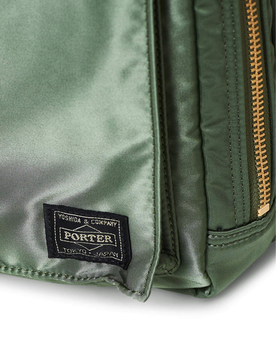 Herren | Porter-Yoshida & Co. Tanker 3Way Briefcase Sage Green | Porter-Yoshida & Co. | Tanker 3Way Briefcase Sage Green