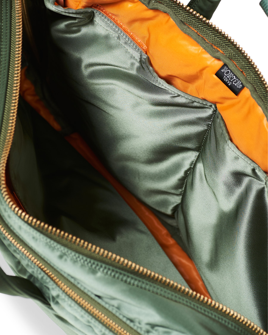 Herren | Porter-Yoshida & Co. Tanker 3Way Briefcase Sage Green | Porter-Yoshida & Co. | Tanker 3Way Briefcase Sage Green