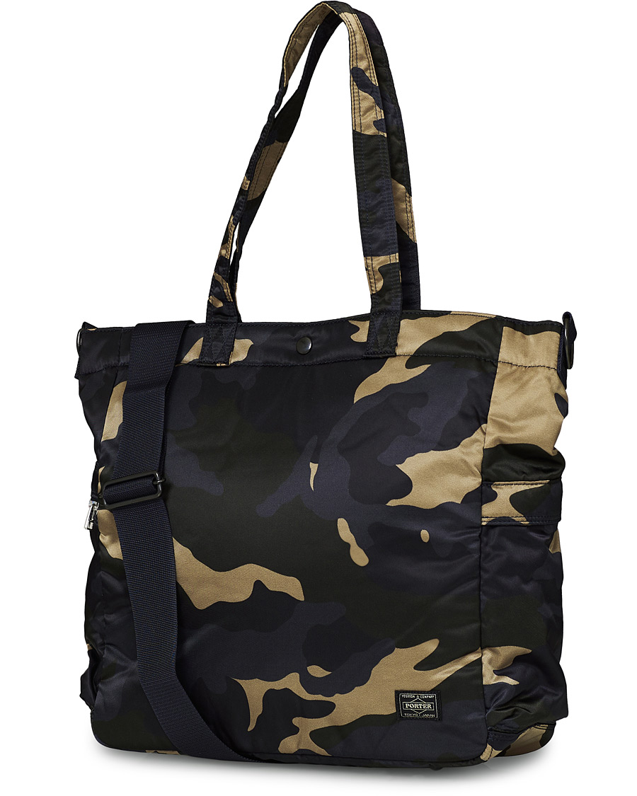 Herren | Porter-Yoshida & Co. Counter Shade 2Way Tote Bag Woodland Khaki | Porter-Yoshida & Co. | Counter Shade 2Way Tote Bag Woodland Khaki