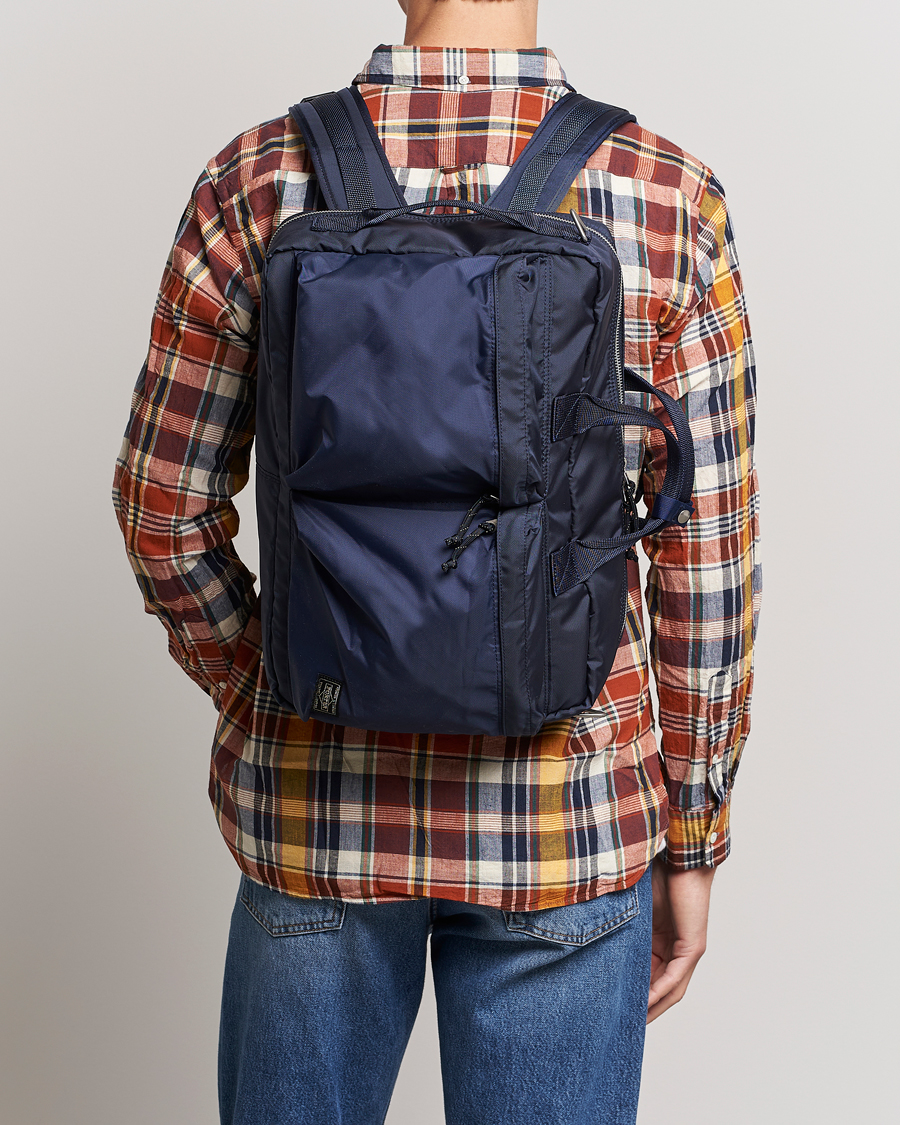 Herren | Taschen | Porter-Yoshida & Co. | Force 3Way Briefcase Navy Blue