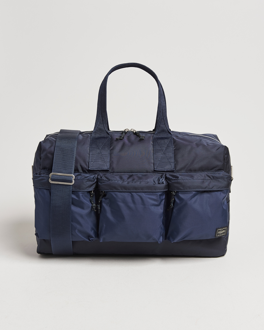 Herren | Taschen | Porter-Yoshida & Co. | Force 2Way Duffel Bag Navy Blue