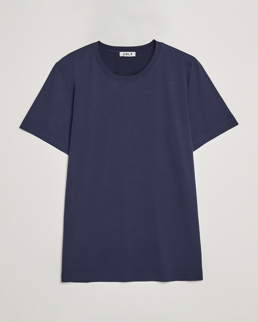 Herren | T-Shirts | CDLP | Round Neck Tee Navy Blue