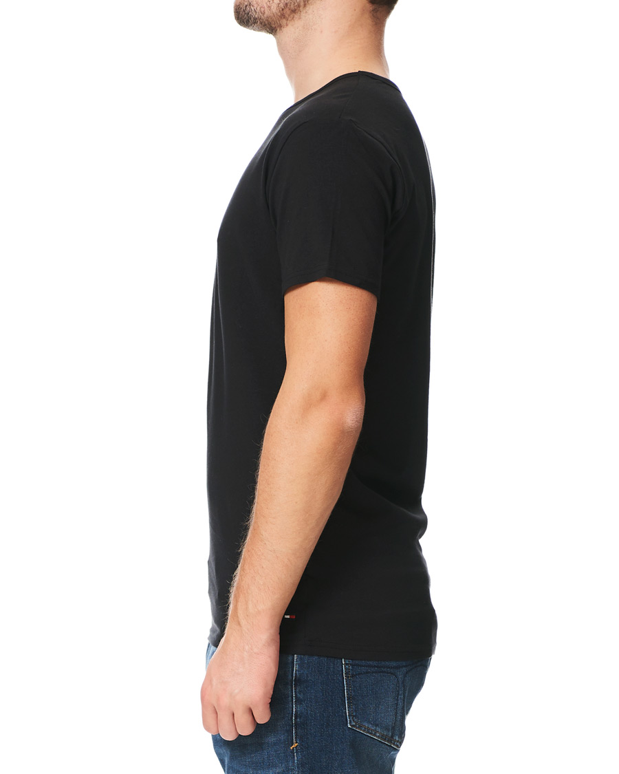 Herren | T-Shirts | Tommy Hilfiger | 3-Pack Cotton Strech Crew Neck Tee Black