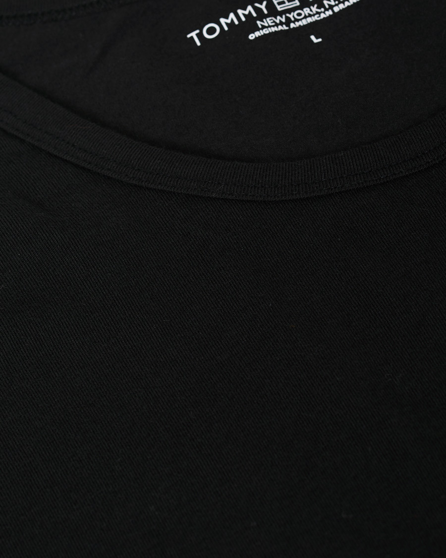 Herren | T-Shirts | Tommy Hilfiger | 3-Pack Cotton Strech Crew Neck Tee Black
