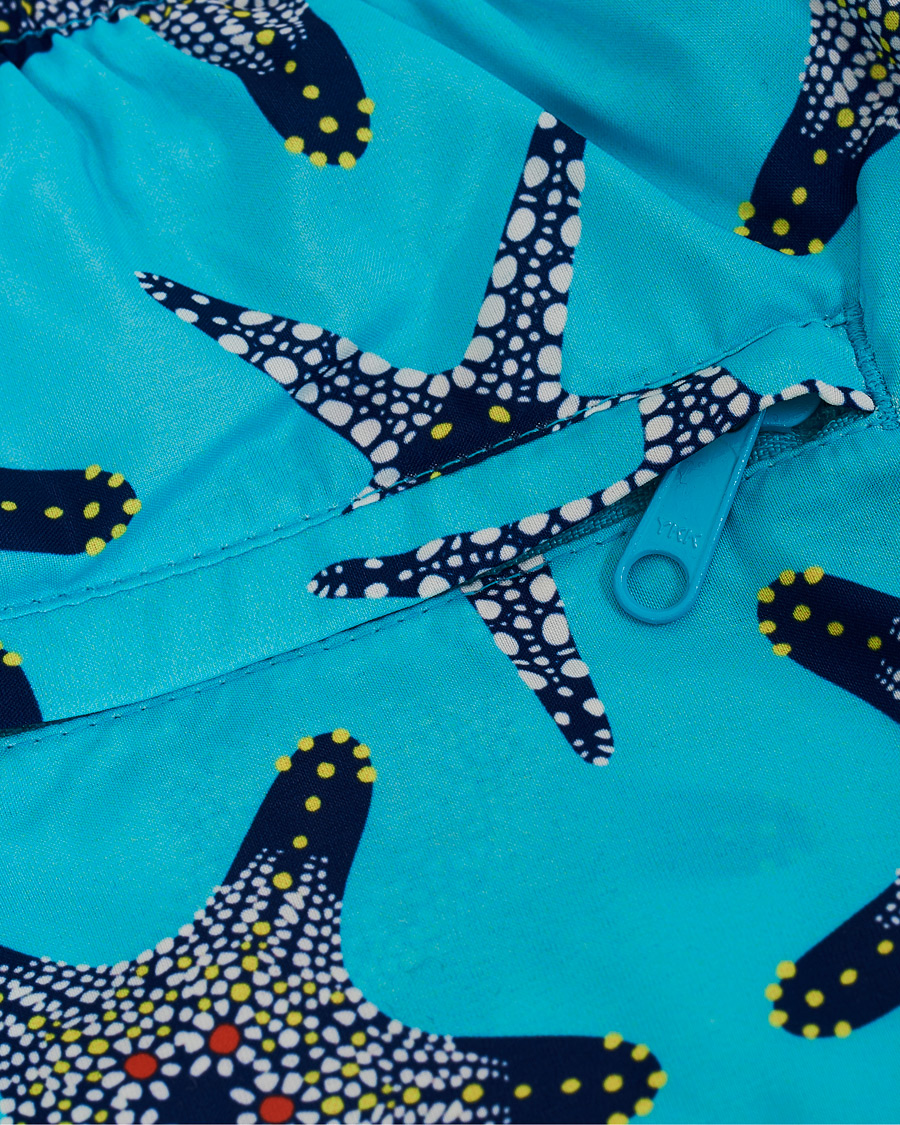Herren | Badehosen | Vilebrequin | Mahina Swim Shorts Bleu Lazuli