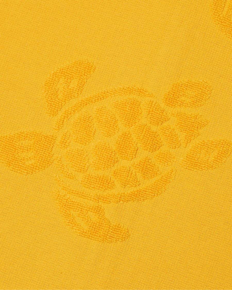 Herren | Vilebrequin Turtle Jacquard Beach Towel Yellow | Vilebrequin | Turtle Jacquard Beach Towel Yellow
