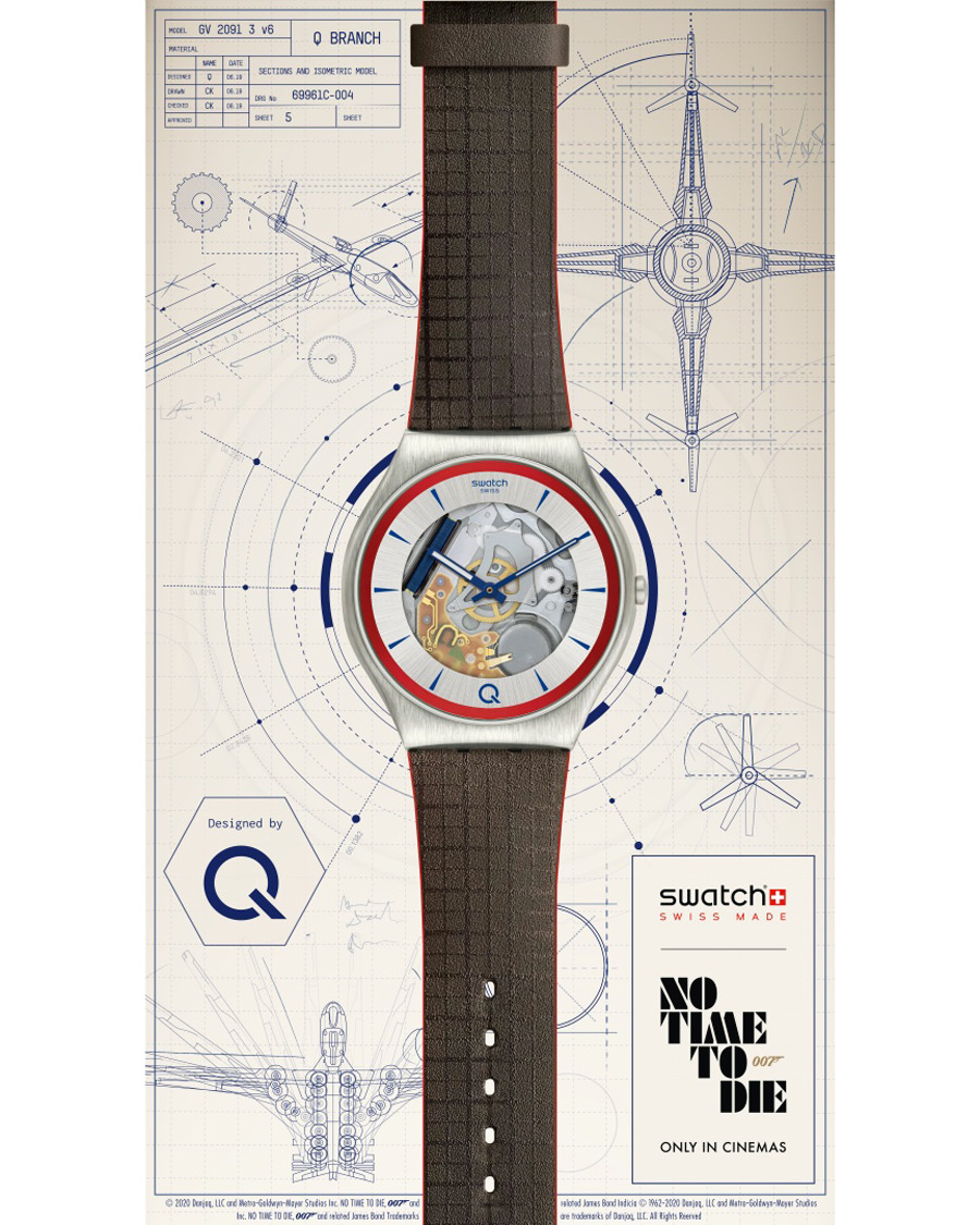 Herren |  | Swatch | James Bond ²Q Skin Irony