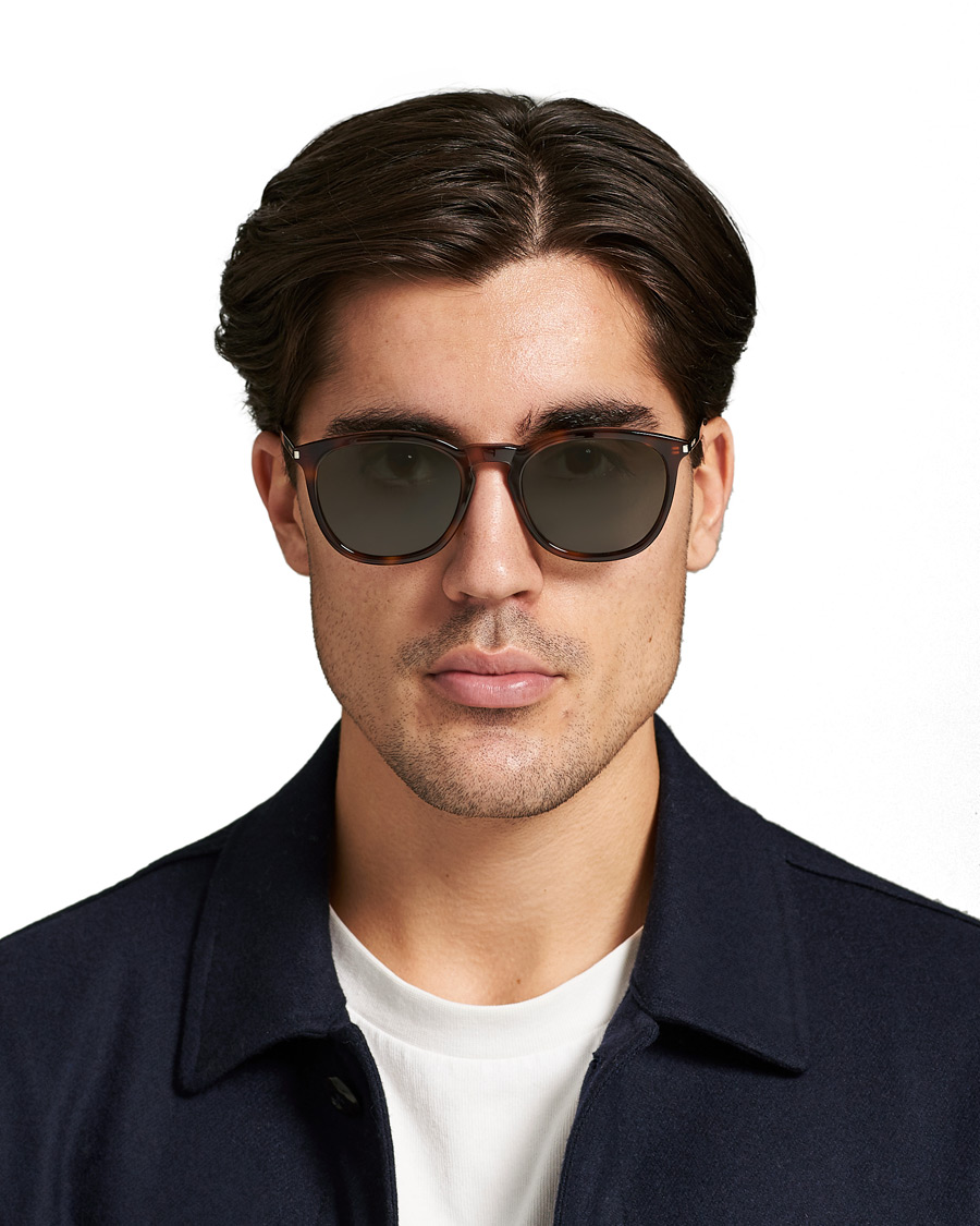 Herren | Saint Laurent SL 360 Sunglasses Havana/Green | Saint Laurent | SL 360 Sunglasses Havana/Green