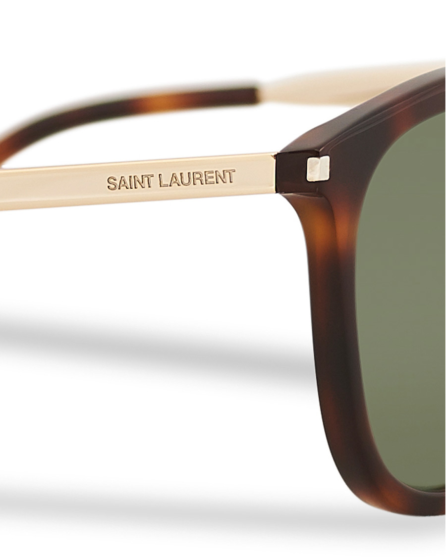 Herren | Saint Laurent SL 360 Sunglasses Havana/Green | Saint Laurent | SL 360 Sunglasses Havana/Green