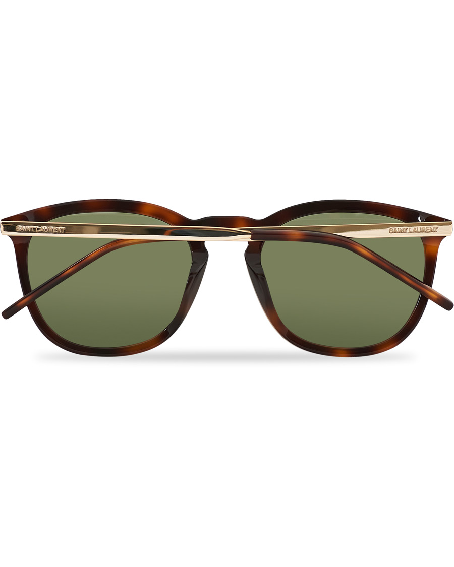 Herren | Saint Laurent SL 360 Sunglasses Havana/Green | Saint Laurent | SL 360 Sunglasses Havana/Green