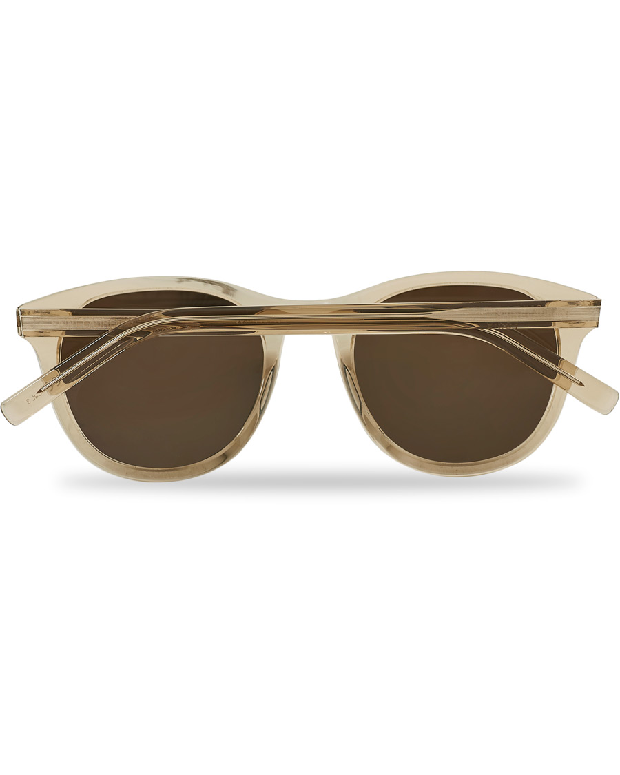 Herren | Saint Laurent SL 401 Sunglasses Transparent/Brown | Saint Laurent | SL 401 Sunglasses Transparent/Brown