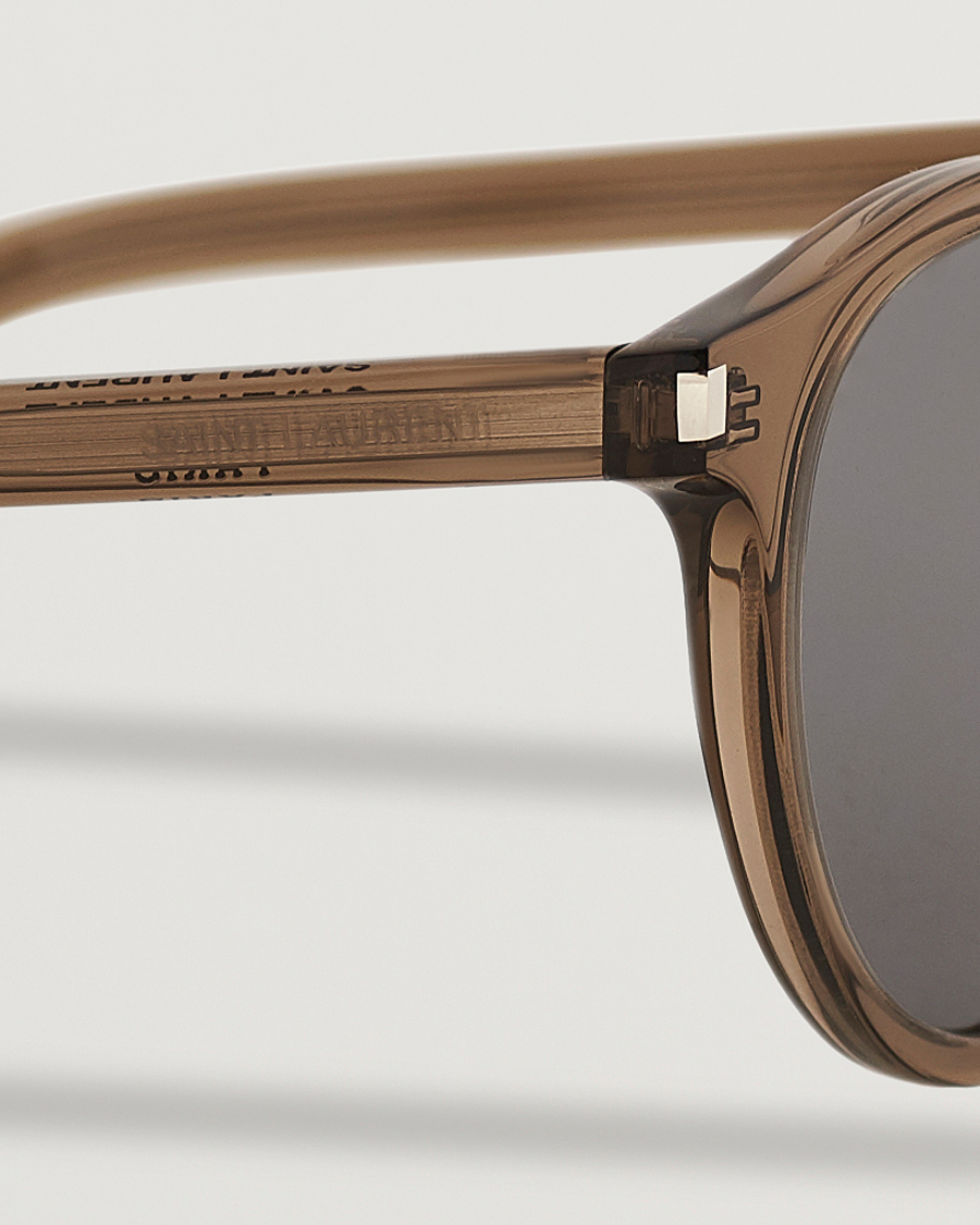 Herren | Saint Laurent SL 342 Mirror Lens Sunglasses Brown | Saint Laurent | SL 342 Mirror Lens Sunglasses Brown
