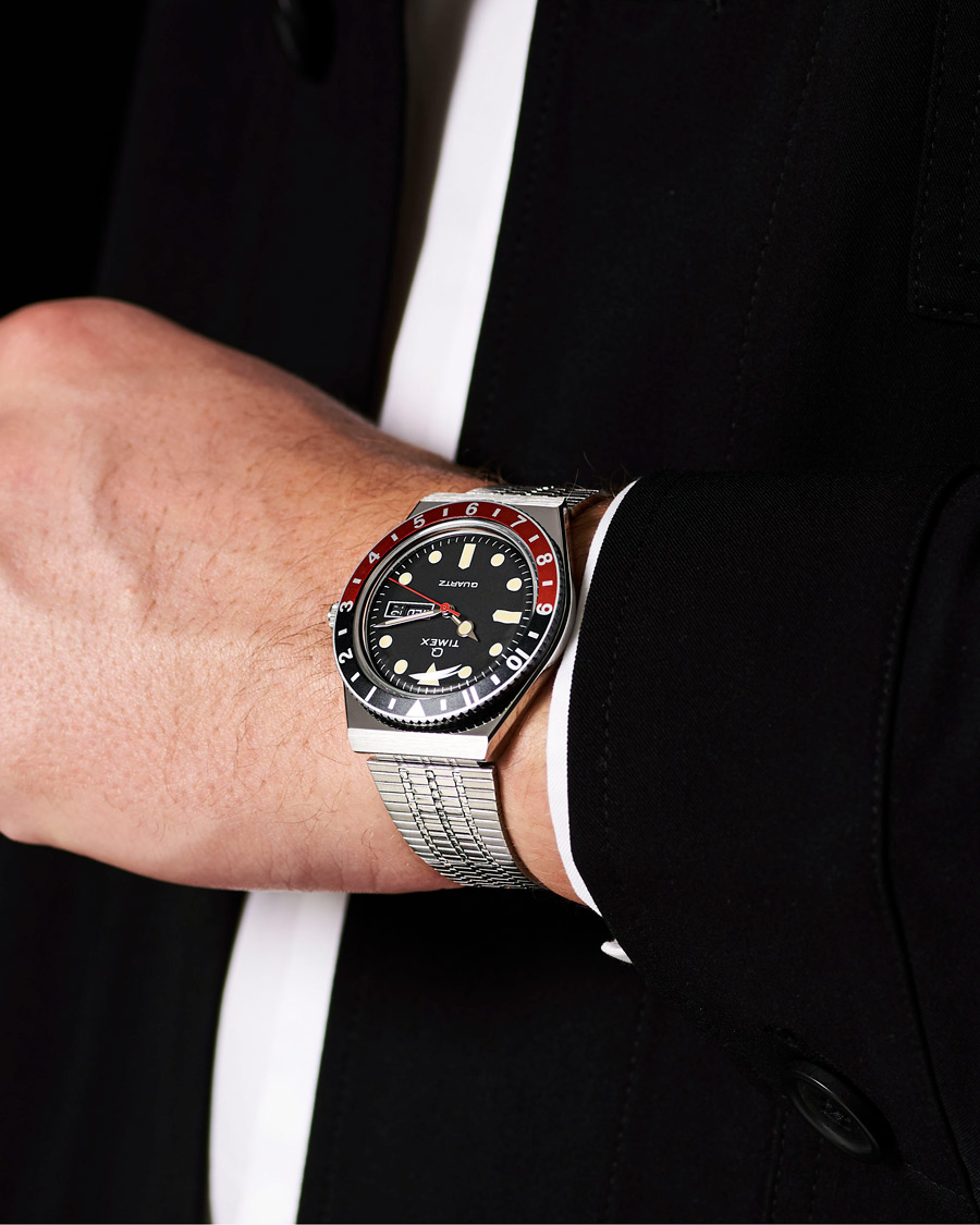 Herren | Timex | Timex | Q Reissue 1979 Black/Red