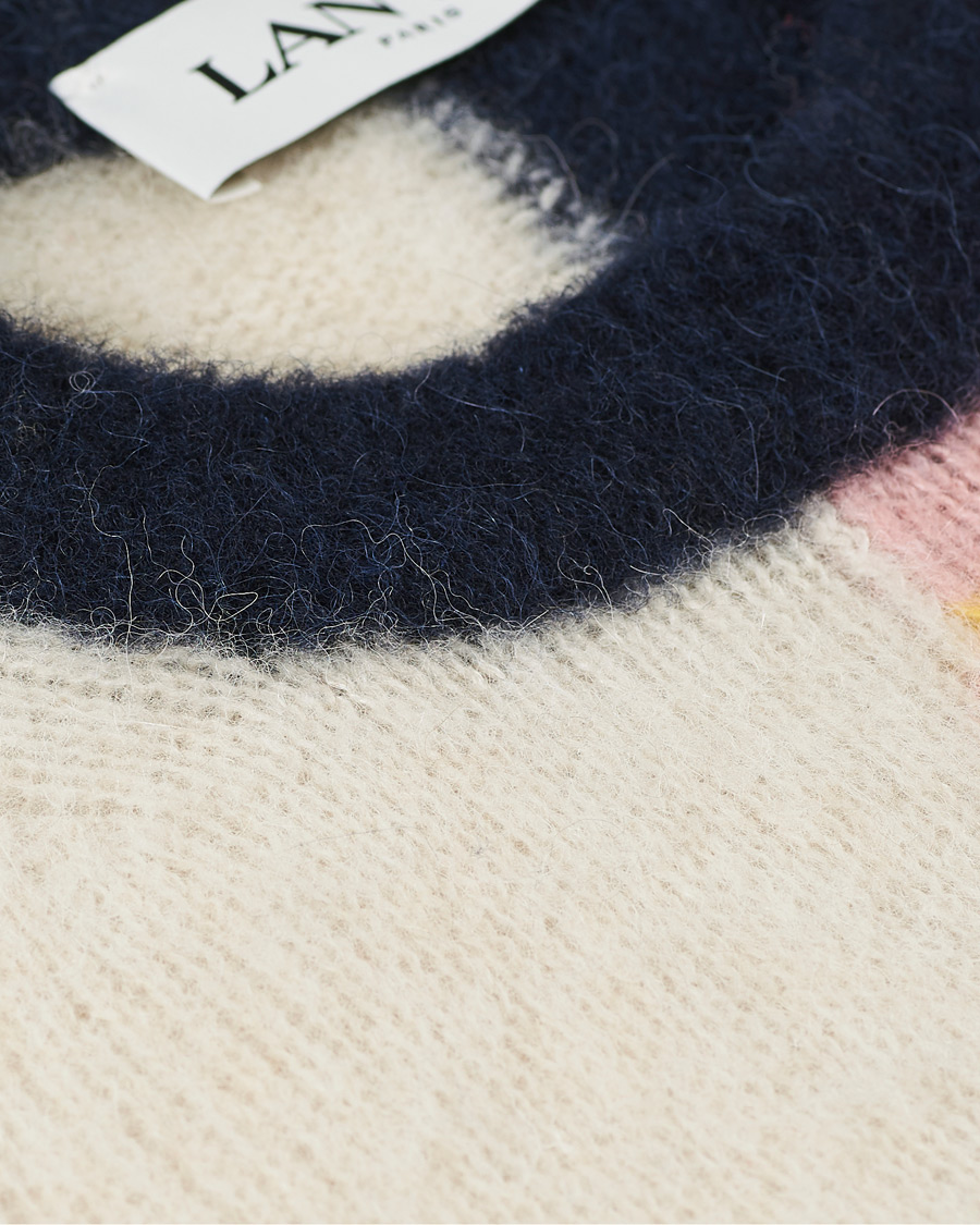 Herren | Pullover | Lanvin | Patchwork Sweater Navy/Cream
