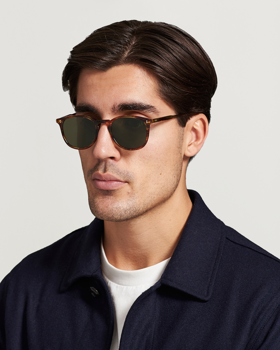 Herren | Sonnenbrillen | Garrett Leight | Kinney 49 Sunglasses Chestnut