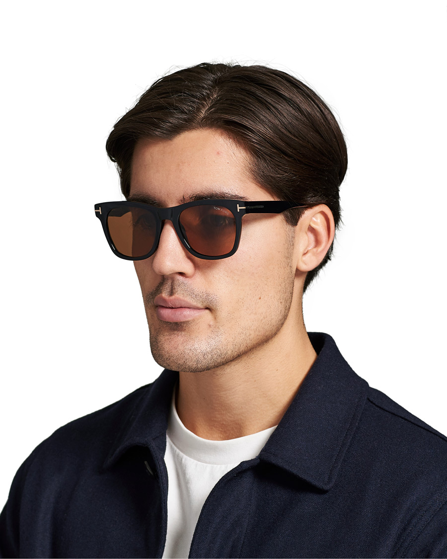 Herren | Tom Ford Brooklyn TF833 Sunglasses Black | Tom Ford | Brooklyn TF833 Sunglasses Black