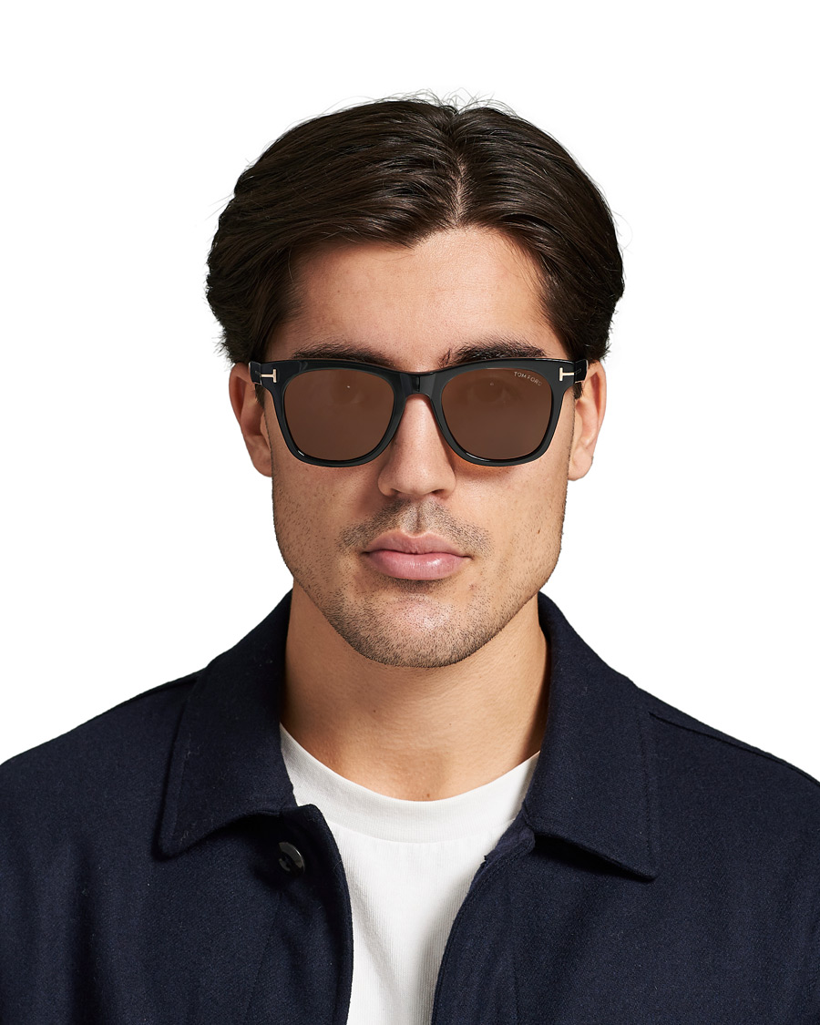 Herren | Tom Ford Brooklyn TF833 Sunglasses Black | Tom Ford | Brooklyn TF833 Sunglasses Black
