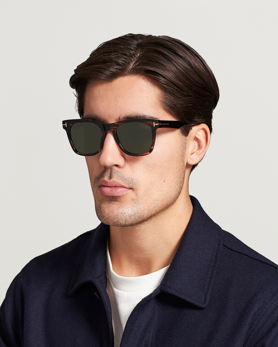 Herren | Tom Ford Brooklyn TF833 Sunglasses Brown | Tom Ford | Brooklyn TF833 Sunglasses Brown