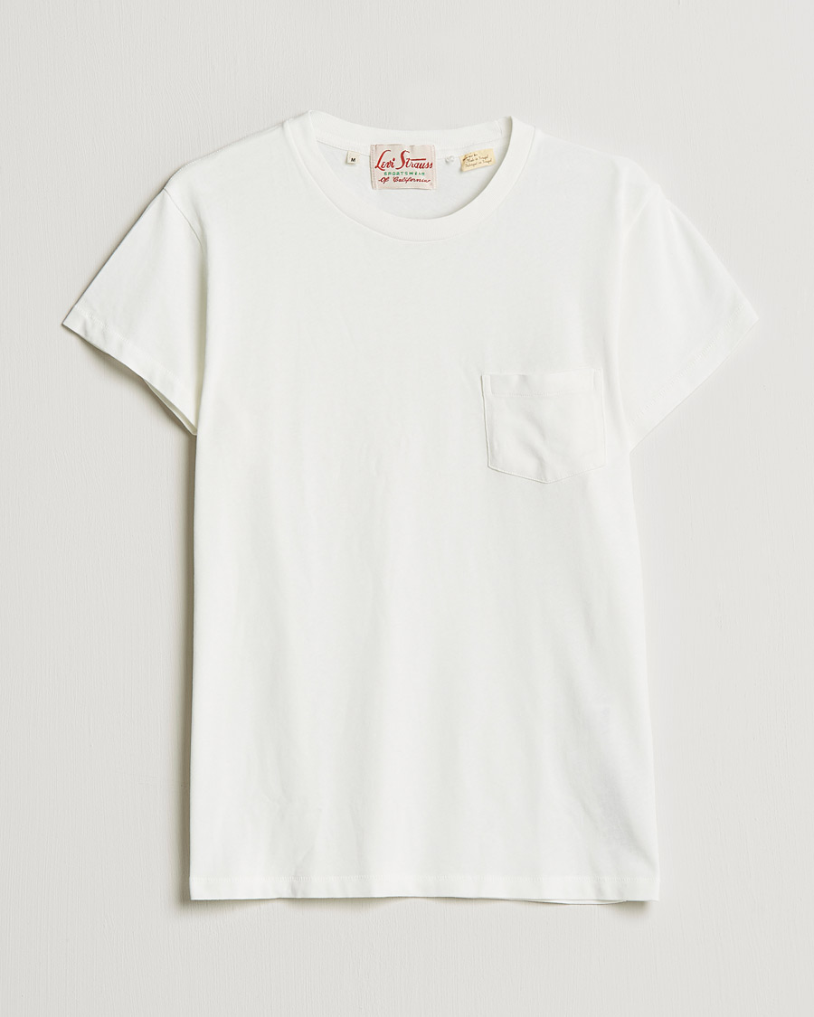 Herren |  | Levi's Vintage Clothing | 1950's Men's Sportswear T-Shirt White