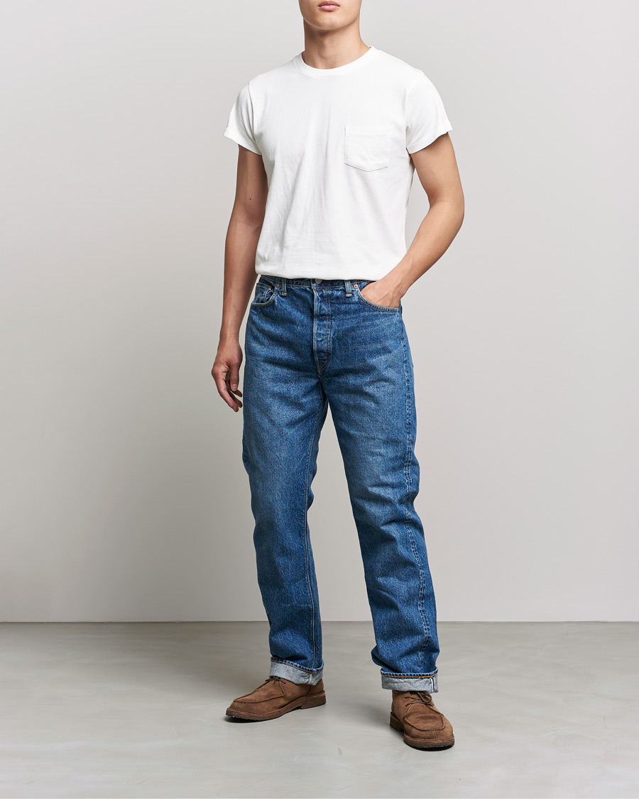 Herren | T-Shirts | Levi's Vintage Clothing | 1950's Men's Sportswear T-Shirt White