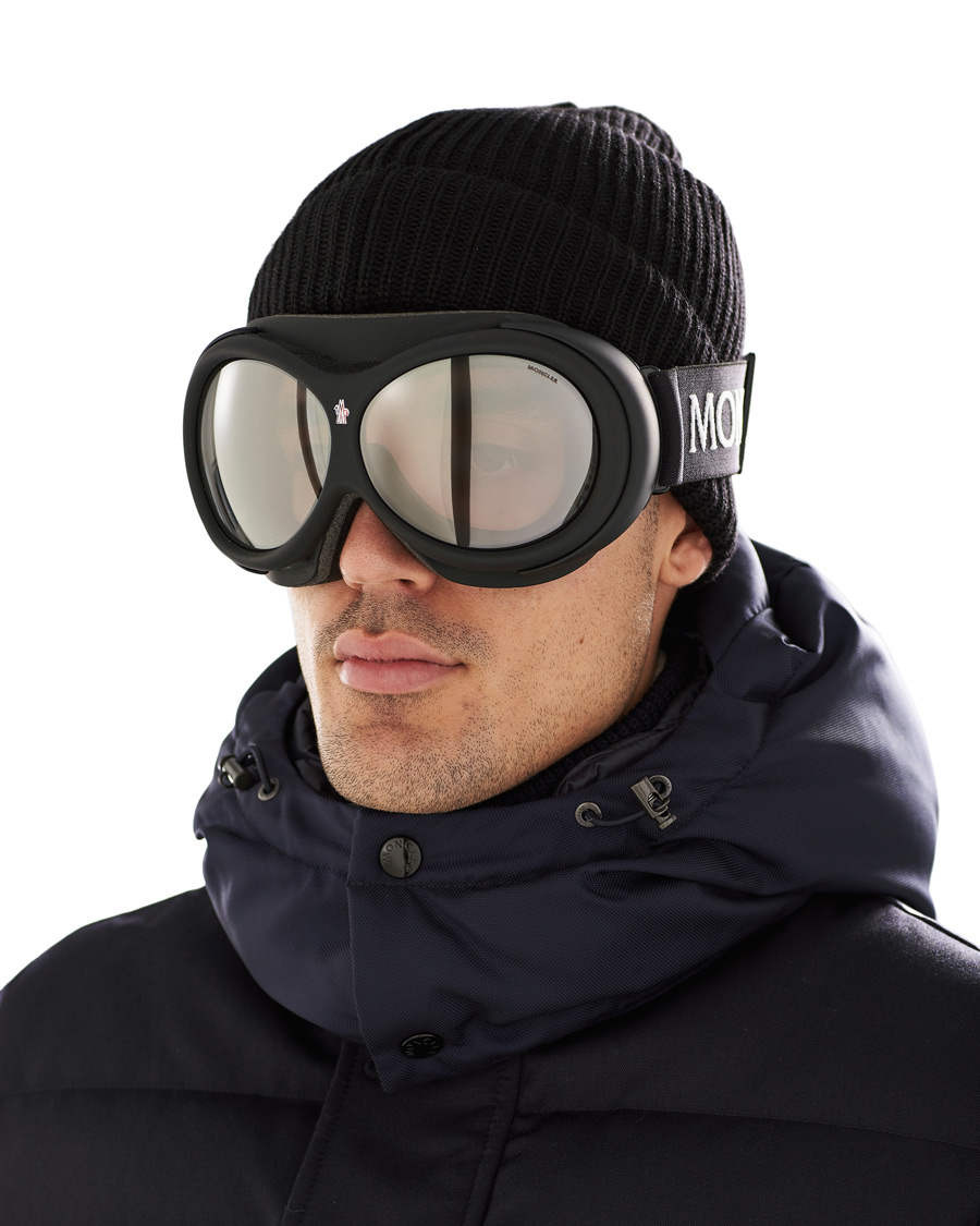 Herren | Moncler Lunettes ML0130 Goggles Black | Moncler Lunettes | ML0130 Goggles Black